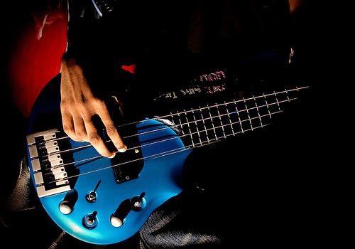 blue guitar