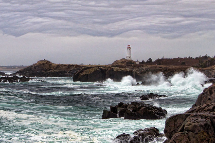 stormy sea