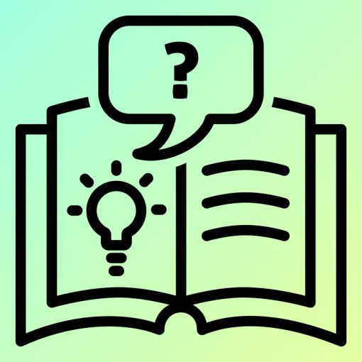 The image shows book for knowledge and curiosity