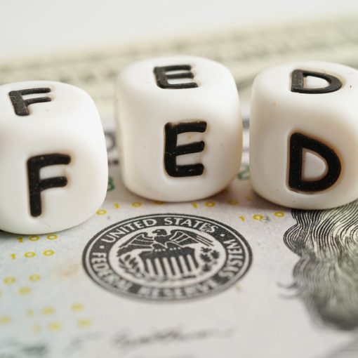 The letters FED in blocks are shown