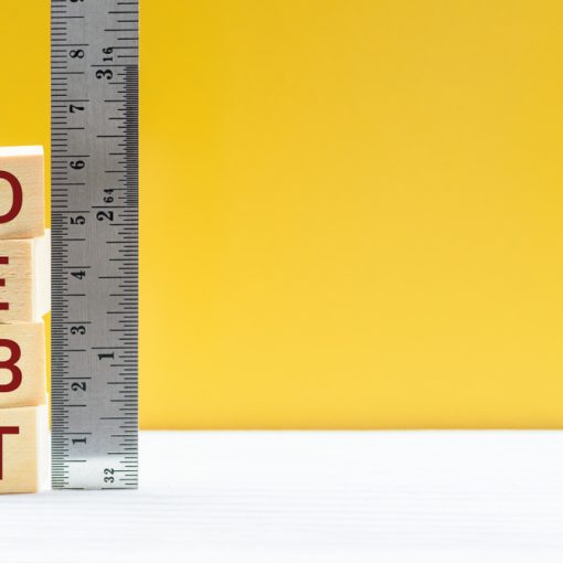 The image shows rising US debt