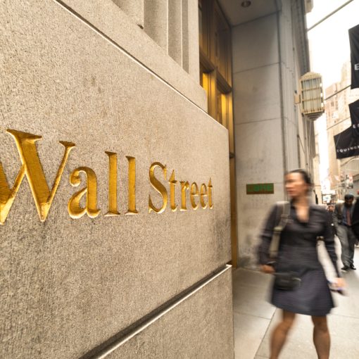 The picture shows Wall Street People Disturbed Look