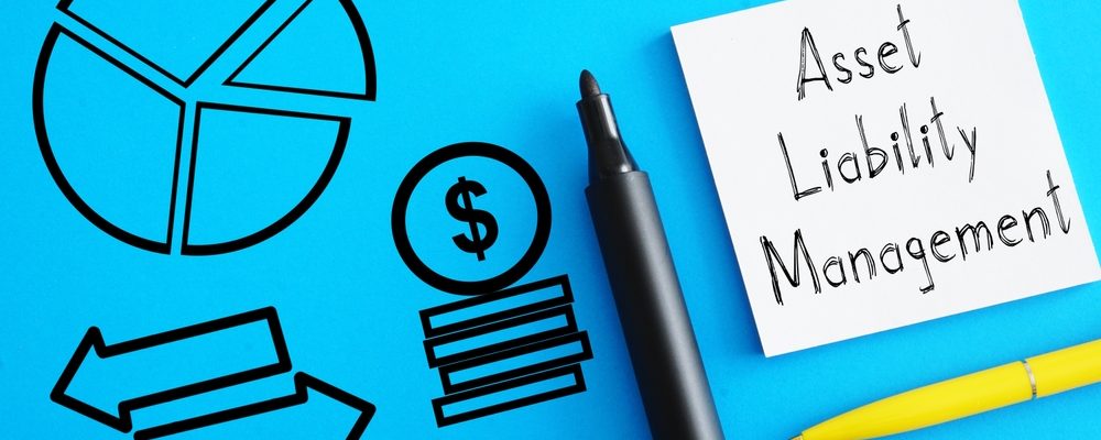 The image talks about asset liability management