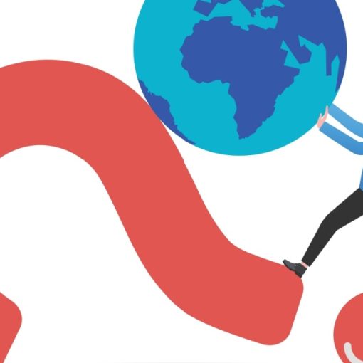 Image shows Market Reaction Shock with a Globe