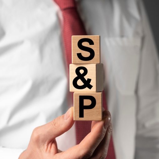 S And P 500 Index letters