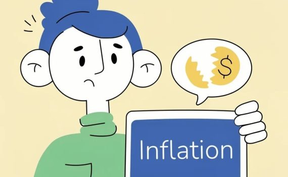 Inflation Thinking concept