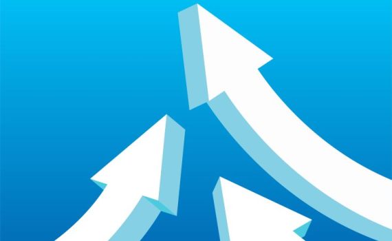 The image shows Three Upward Arrows