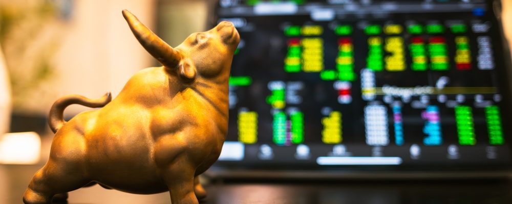 Golden Bull Rising Stock Market