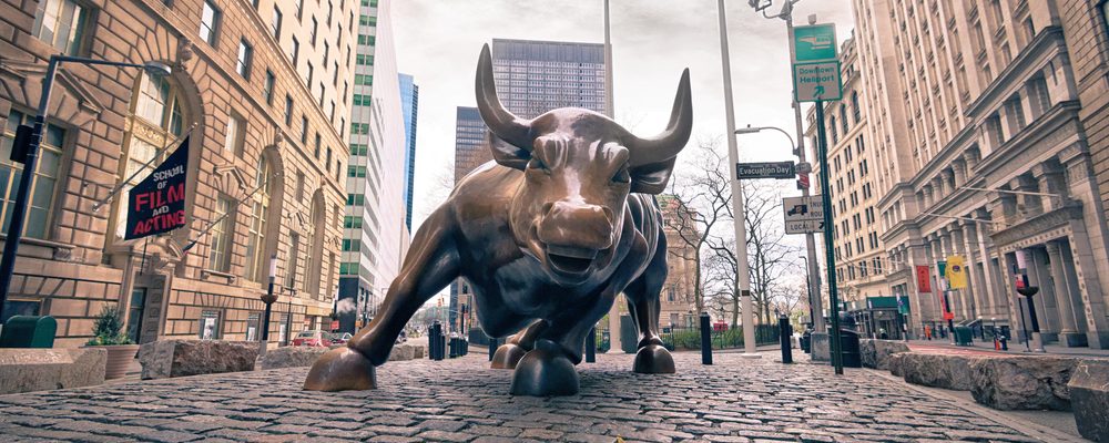 Wall Street Charging Bull