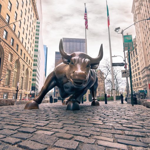 Wall Street Charging Bull