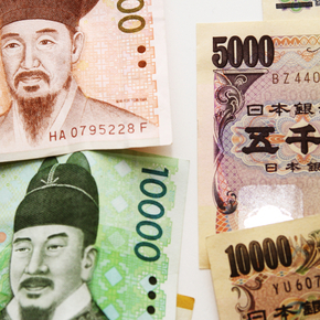 Korean Won Japanese Yen