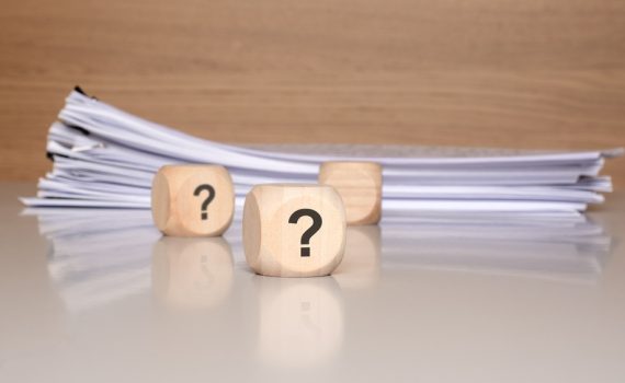 Questions Marks around Data Documents