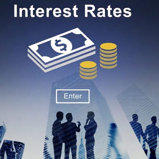 Interest Rates Money Concept